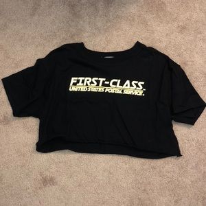 USPS cropped shirt